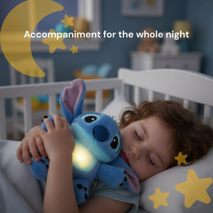 Peluche que respira: luces, sonido y amor