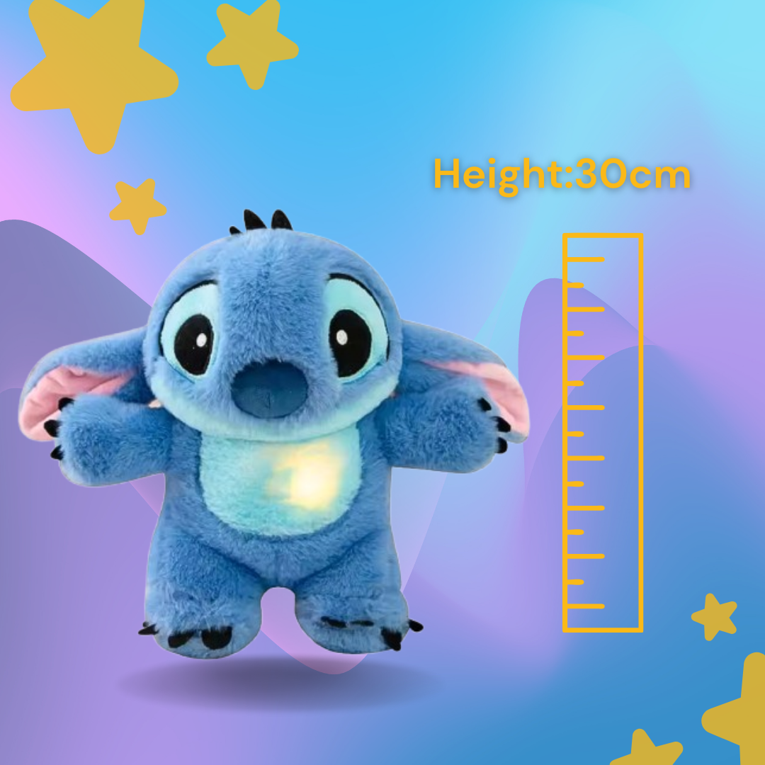 Peluche que respira: luces, sonido y amor